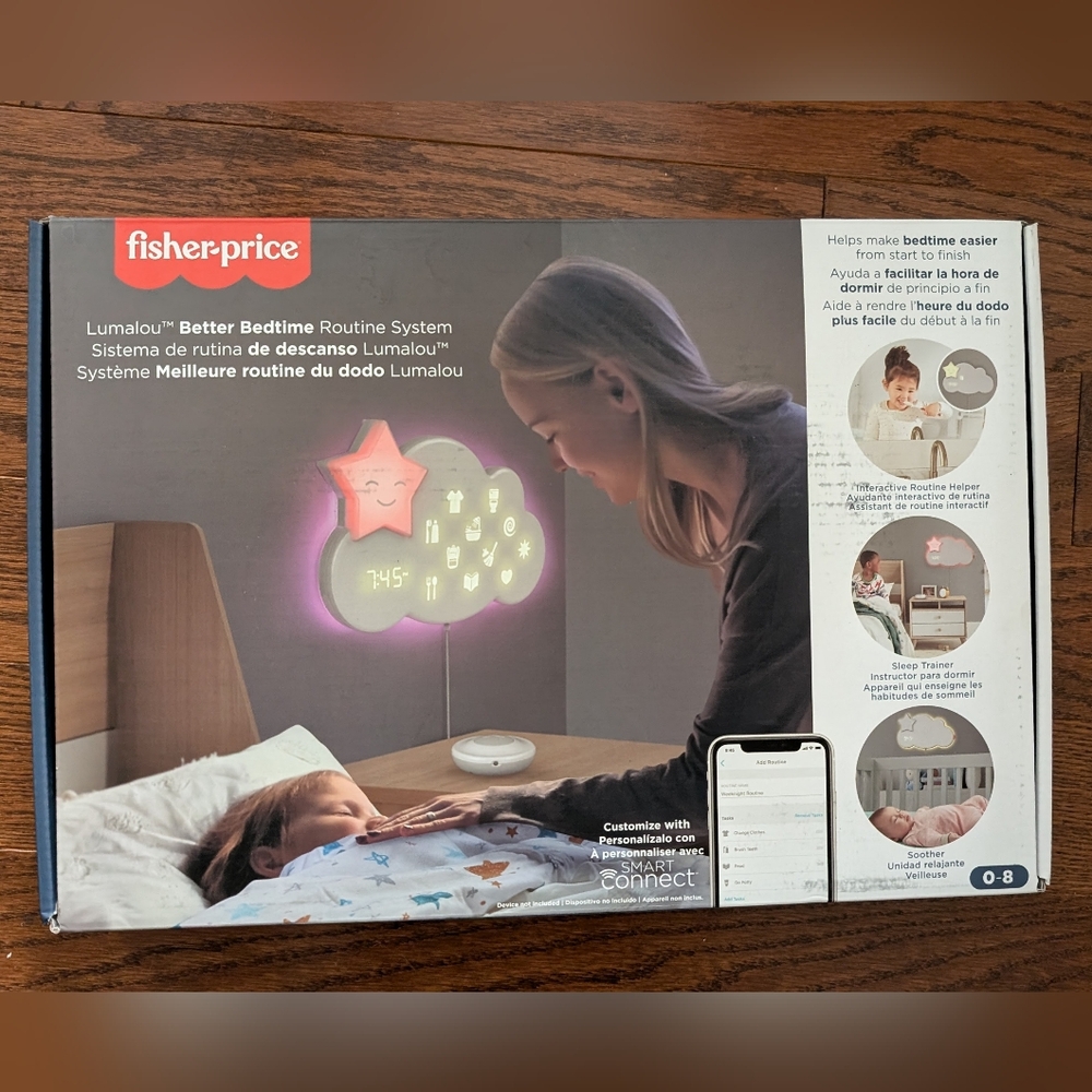 Fisher Price Lumalou Better Bedtime Routine System